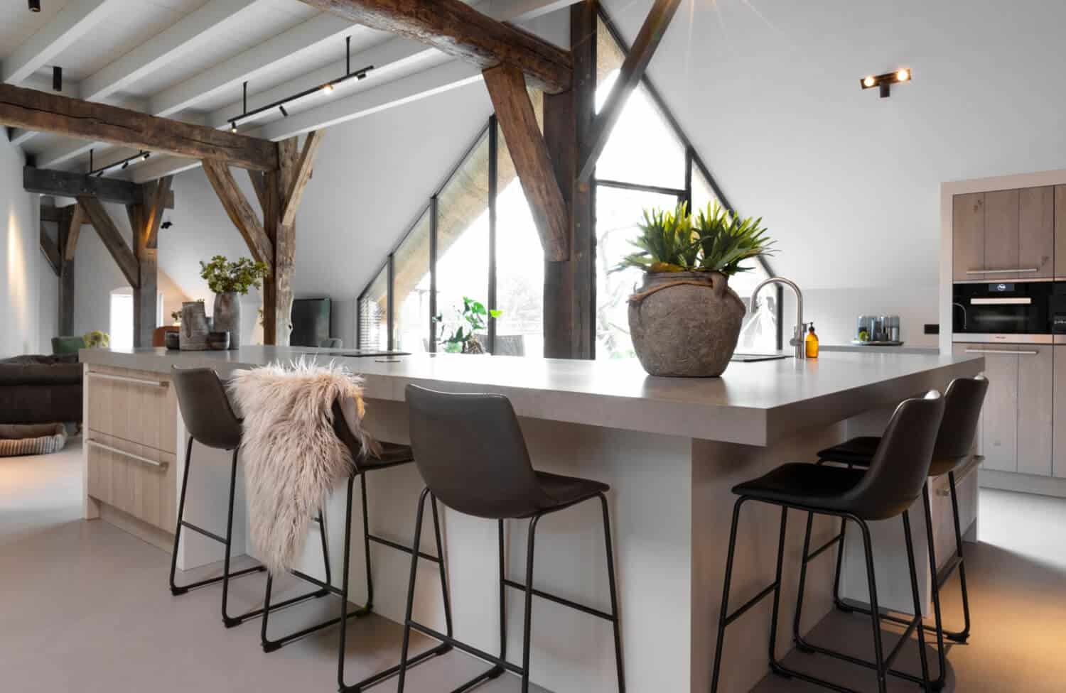 Robuuste landelijke keuken 91