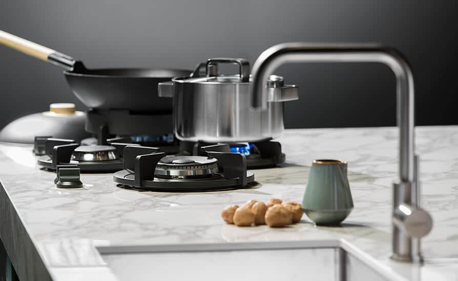 Pitt cooking marmer werkblad