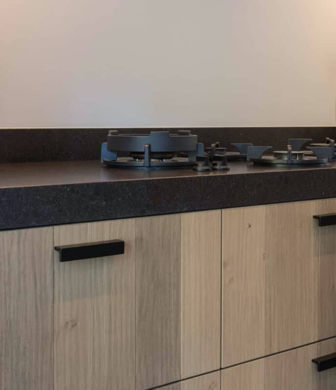 Eiken Fineer Houten Keuken Van Ginkel Keukens