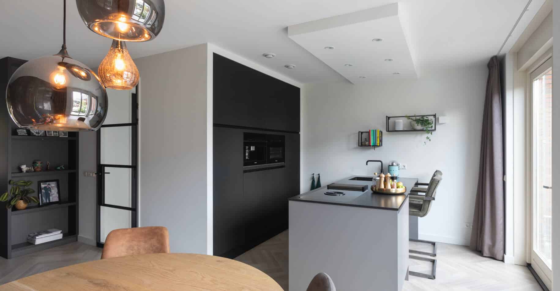 keuken met schiereiland van ginkel keukens barneveld