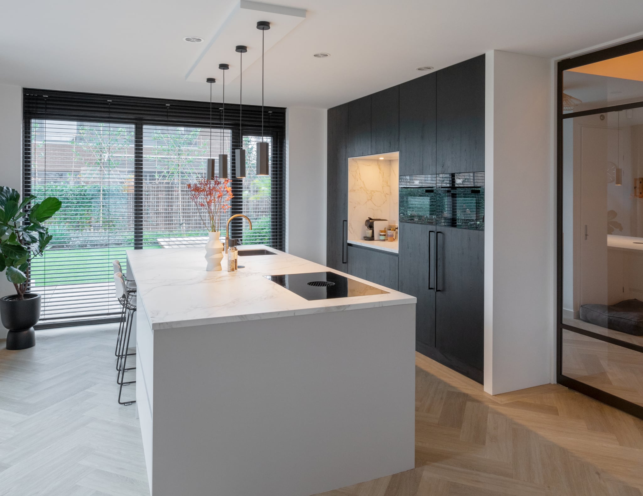 Moderne hotel chique keuken donkere nijkerk 8