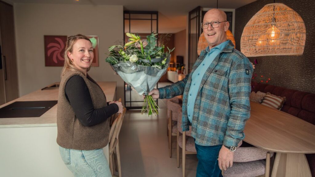 Warmroze leefkeuken met een vleugje Japandi13 Warmroze leefkeuken met een vleugje Japandi13