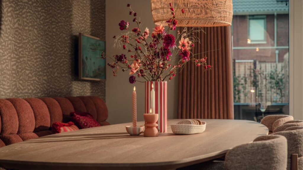 Warmroze leefkeuken met een vleugje Japandi18 Warmroze leefkeuken met een vleugje Japandi18