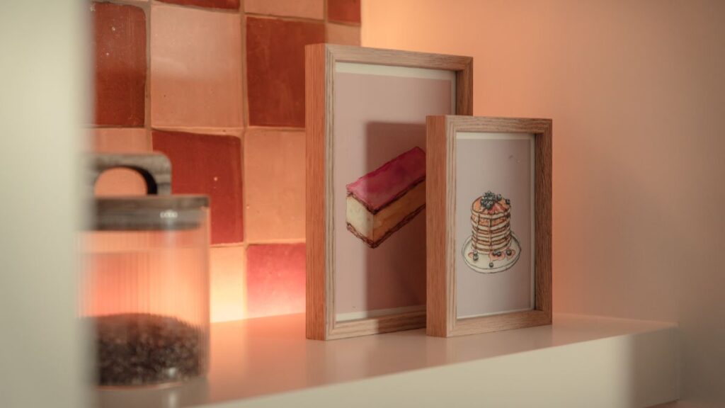 Warmroze leefkeuken met een vleugje Japandi25 Warmroze leefkeuken met een vleugje Japandi25