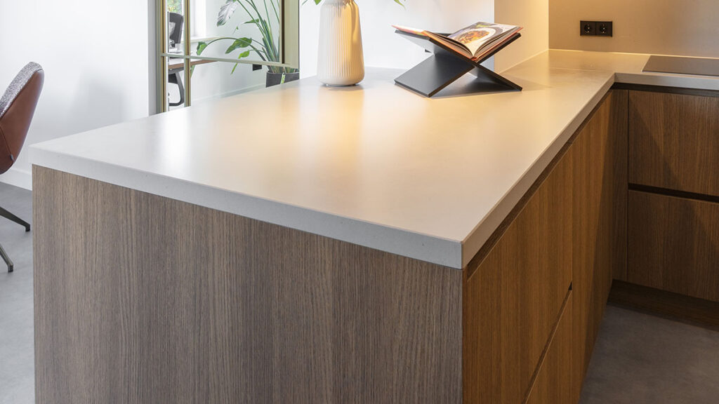 warme keuken met notenhout 1 warme keuken met notenhout